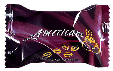 Нуга-карамель со вкусом кофе "Americano"