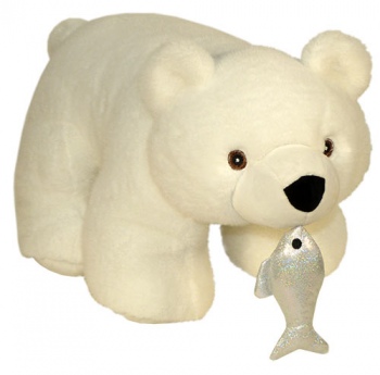 Детский новогодний подарок Белый Медведь 600