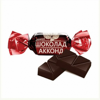 АККОНД горький мини шоколад 1/3кг. ( шоколад )  