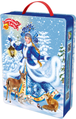 Новогодний сладкий набор конфет Снежный праздник 800