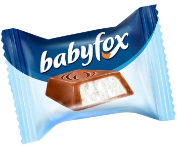 Конфеты  Babyfox mini с молочной начинкой