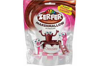 «Zerfer», маршмеллоу с клубнично-сливочным вкусом, в шоколаде, 110 г