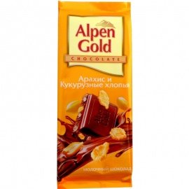 Alpen Gold (арахис и хлопья)