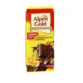 Alpen Gold (соленый арахис/крекер)