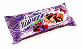 Мини-рулеты Домашний (Лесная ягода ) 1/20 шт. 150 гр. РКК
