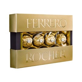 Конфеты в коробках Ферерро, Ferrero Rocher Премиум Т10