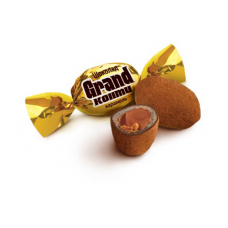 Гранд-КОНТИ   шоколадный вкус    1/4кг.   ( карамель )