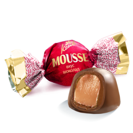 Конти-Мусс  вкус шоколад    1/1000гр.*6шт.    ( конфеты )
