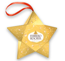 НОВОГОДНИЙ ПОДАРОК Ferrero Rocher  Т3*12   37,5гр. НГ звезда