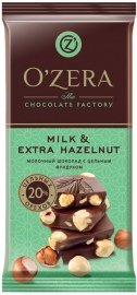 Milk & Extra Hazelnut 1/90 гр /18 шт (шоколад)