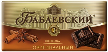 Шоколад Бабаевский оригинальный 1/100  (48 шт.) 4*12