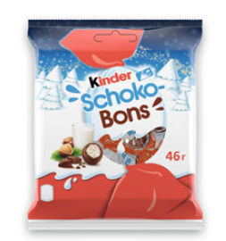 новогодний подарок Kinder Schoko-Bons 46