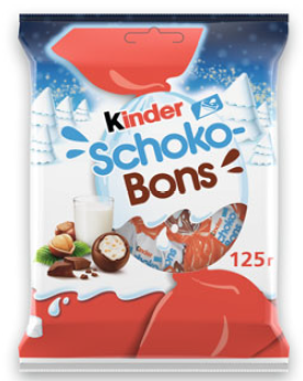 новогодний подарок Kinder Schoko-Bons 125