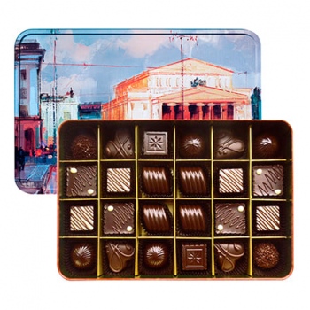 Набор шоколадных конфет Красный Октябрь, 255 гр.