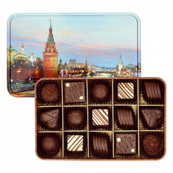 Набор шоколадных конфет Красный Октябрь, 160 гр.