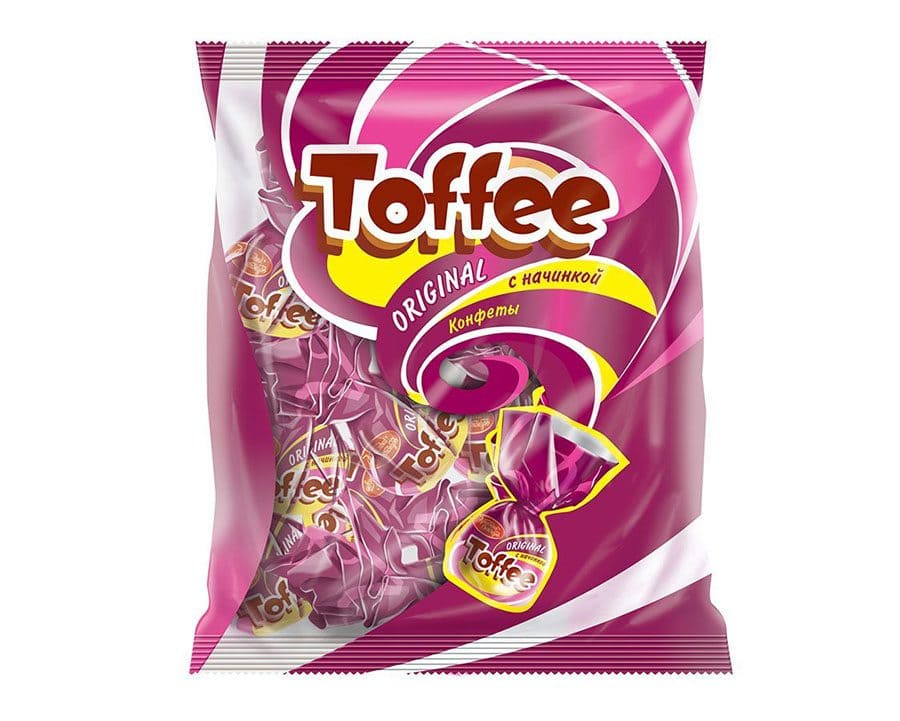 КОНФ. ФАС. Toffee Original с начинкой 1/250 гр.