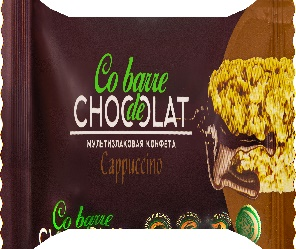 Co barre de CHOCOLAT - Мультизлаковые конфеты глазированные темной кондитерской глазурью со вкусом Капучино (1х2кг)	