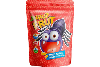 «KrutFrut», мармелад жевательный в форме разноцветных пауков, 200 г