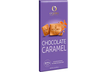 «O'Zera», шоколад белый карамельный Caramel, 90 г