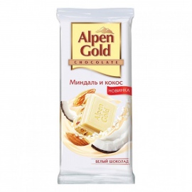 Alpen Gold  белый (миндаль и кокос)