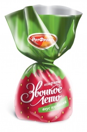 Звонкое лето клубничный вкус РФ 1/4 кг